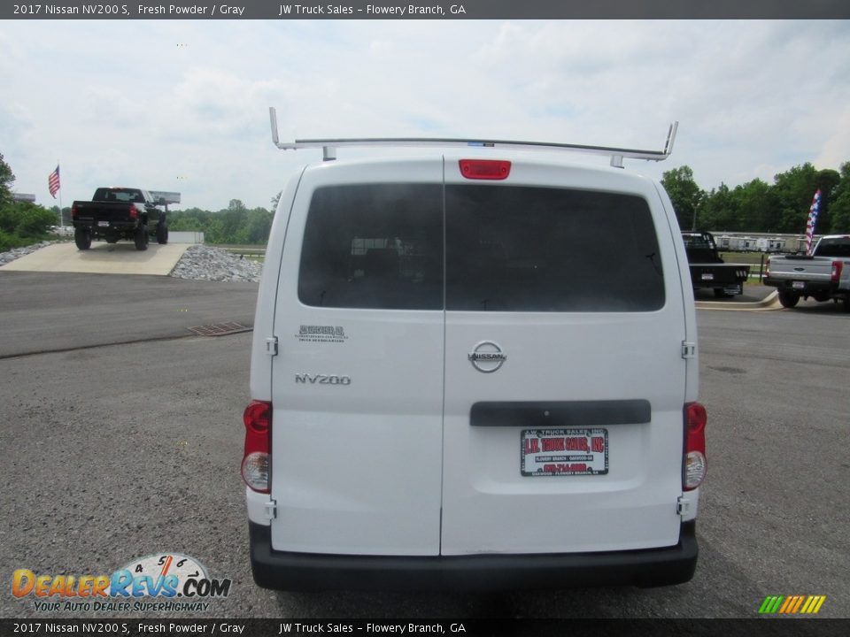 2017 Nissan NV200 S Fresh Powder / Gray Photo #2