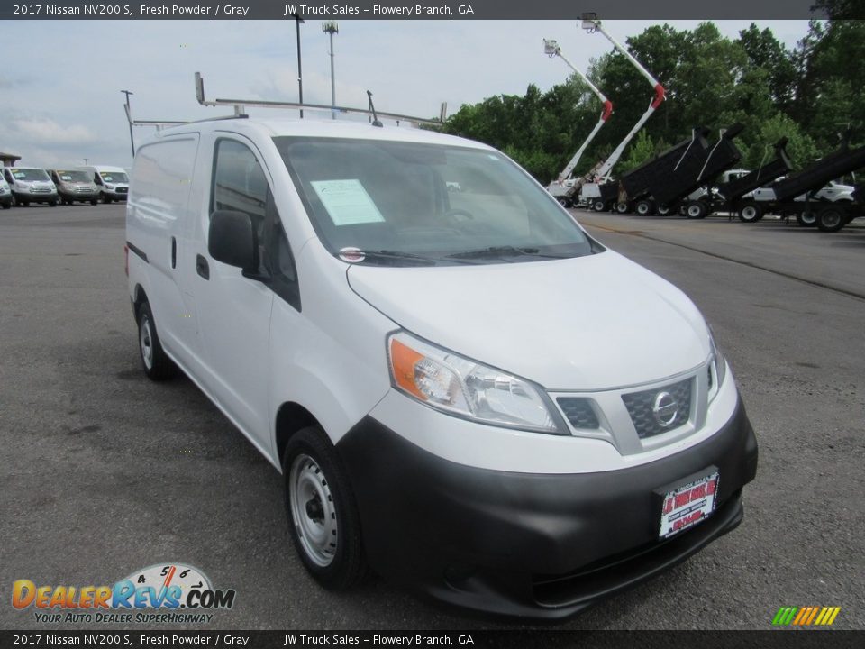 2017 Nissan NV200 S Fresh Powder / Gray Photo #5