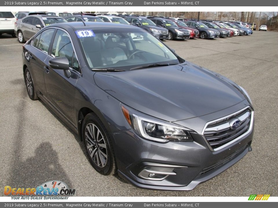2019 Subaru Legacy 2.5i Premium Magnetite Gray Metallic / Titanium Gray Photo #3