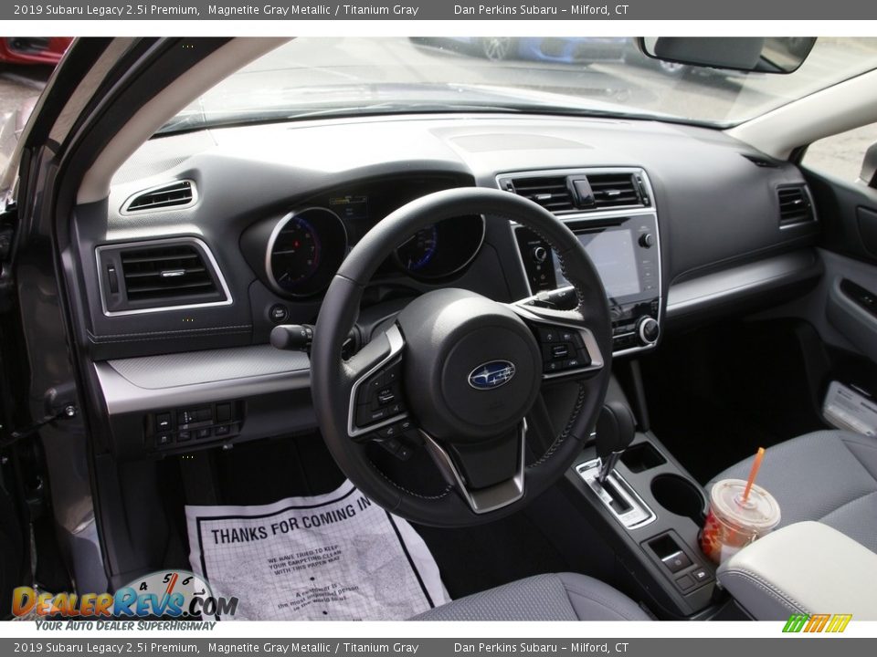 2019 Subaru Legacy 2.5i Premium Magnetite Gray Metallic / Titanium Gray Photo #10