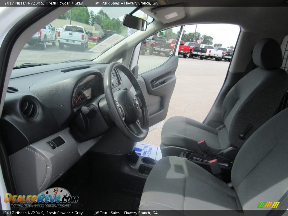 2017 Nissan NV200 S Fresh Powder / Gray Photo #22