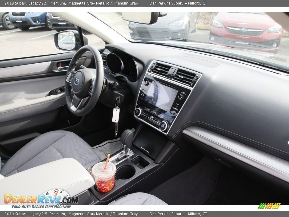 2019 Subaru Legacy 2.5i Premium Magnetite Gray Metallic / Titanium Gray Photo #15