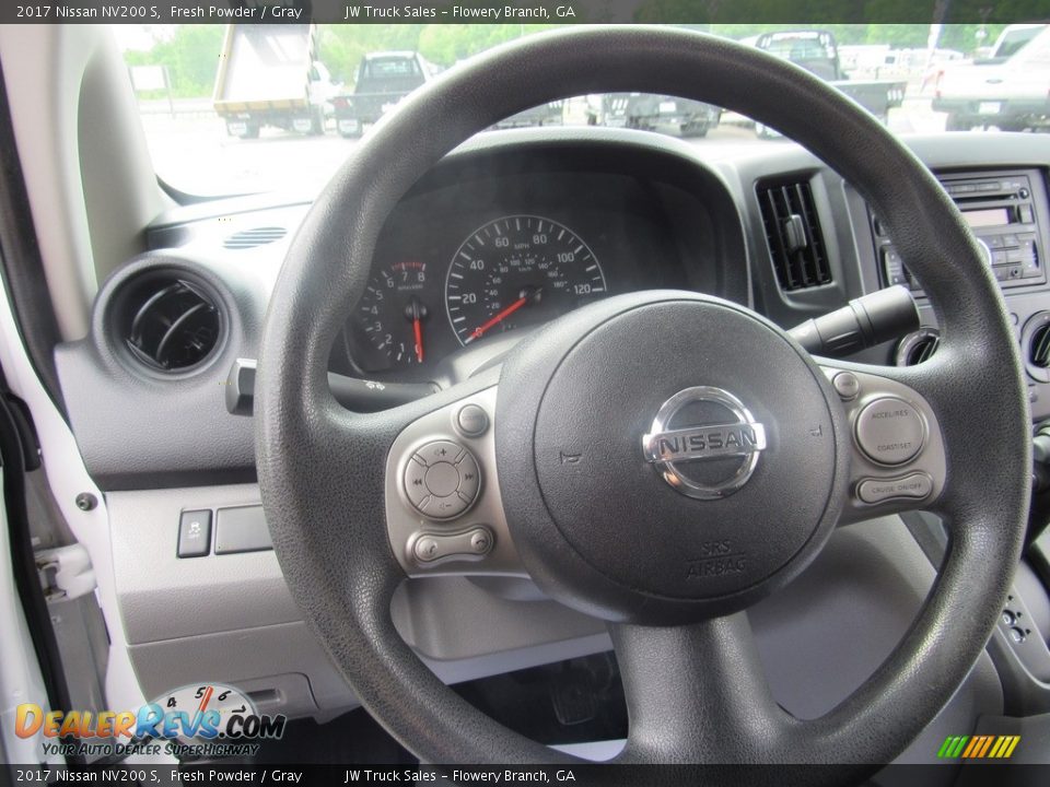 2017 Nissan NV200 S Fresh Powder / Gray Photo #24