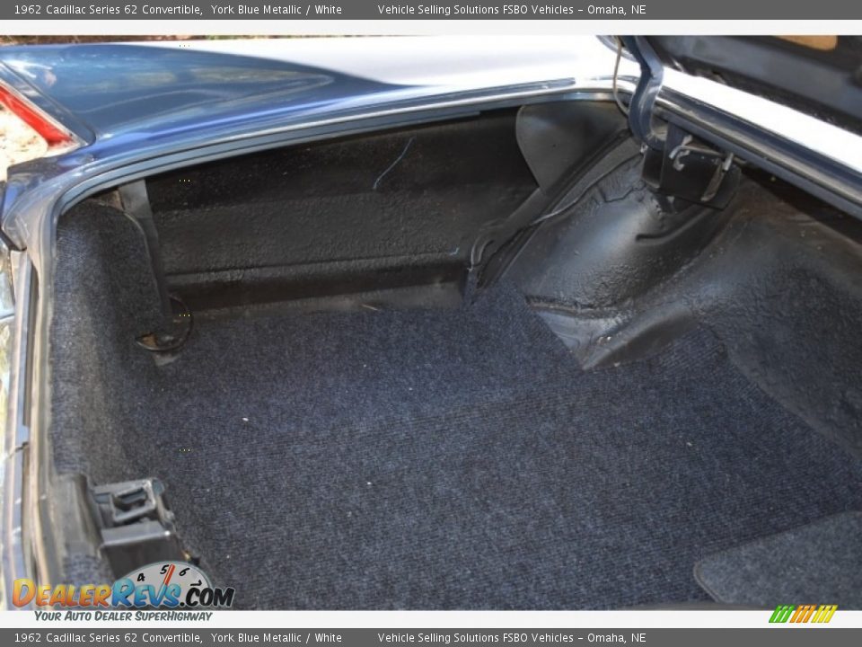 1962 Cadillac Series 62 Convertible Trunk Photo #12