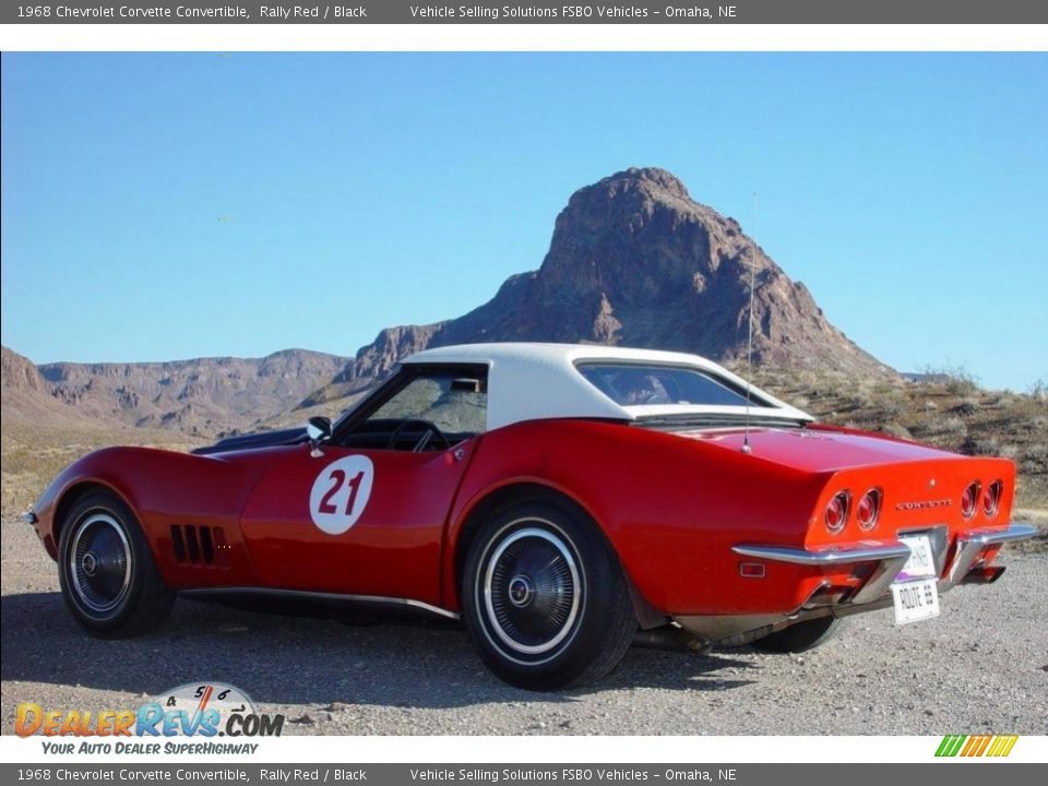 1968 Chevrolet Corvette Convertible Rally Red / Black Photo #1