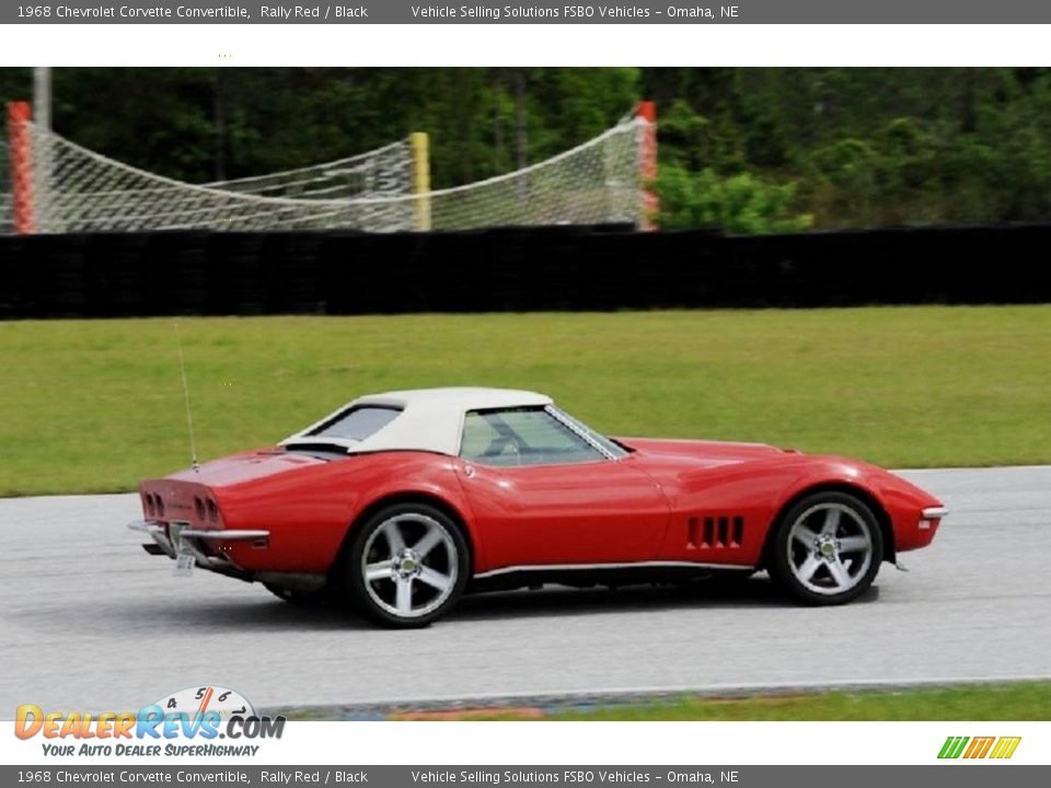 1968 Chevrolet Corvette Convertible Rally Red / Black Photo #4