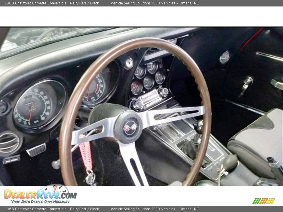 1968 Chevrolet Corvette Convertible Rally Red / Black Photo #6