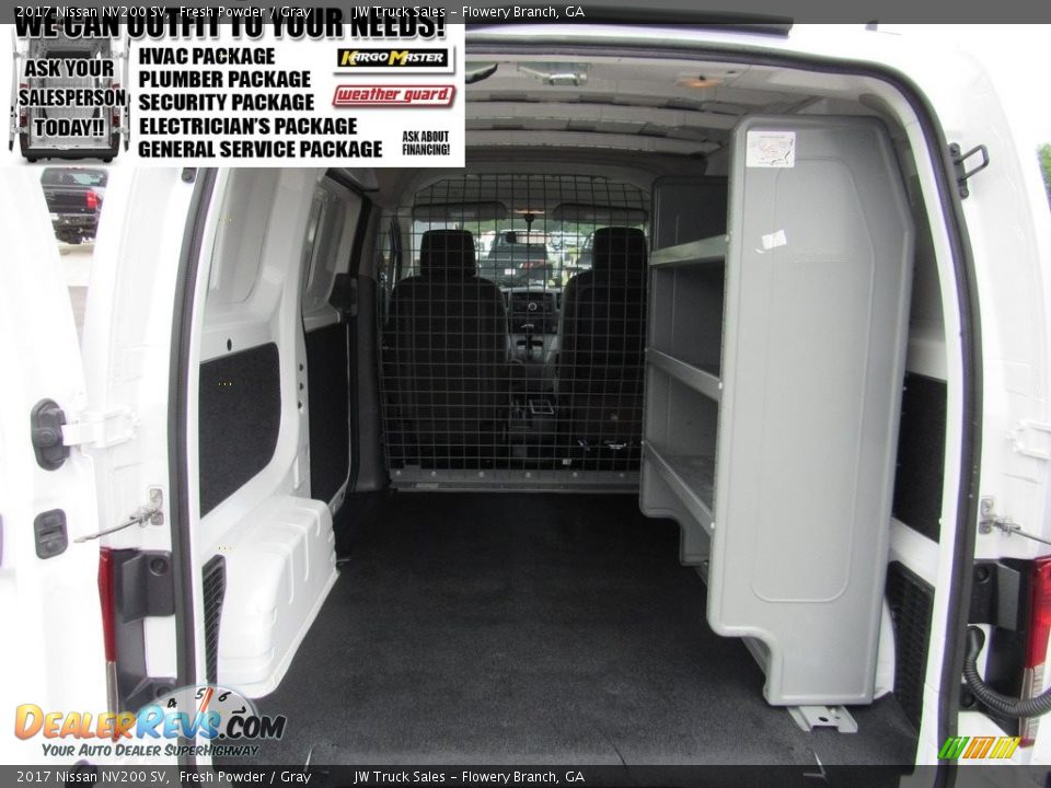 2017 Nissan NV200 SV Fresh Powder / Gray Photo #8