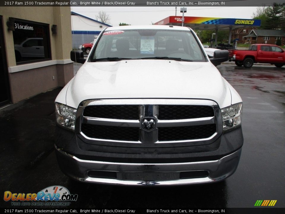 2017 Ram 1500 Tradesman Regular Cab Bright White / Black/Diesel Gray Photo #20