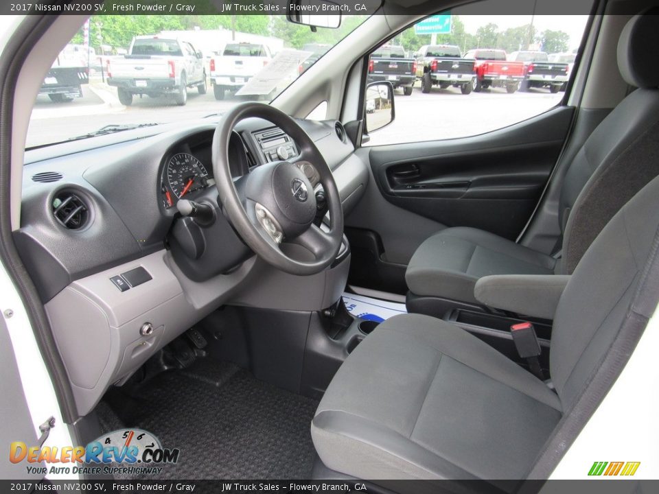 2017 Nissan NV200 SV Fresh Powder / Gray Photo #14