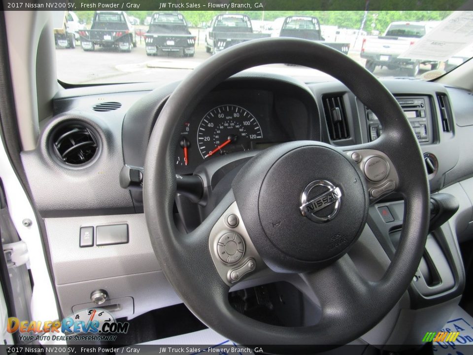 2017 Nissan NV200 SV Steering Wheel Photo #16