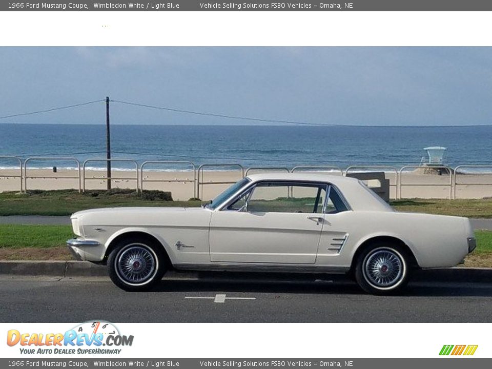 Wimbledon White 1966 Ford Mustang Coupe Photo #15