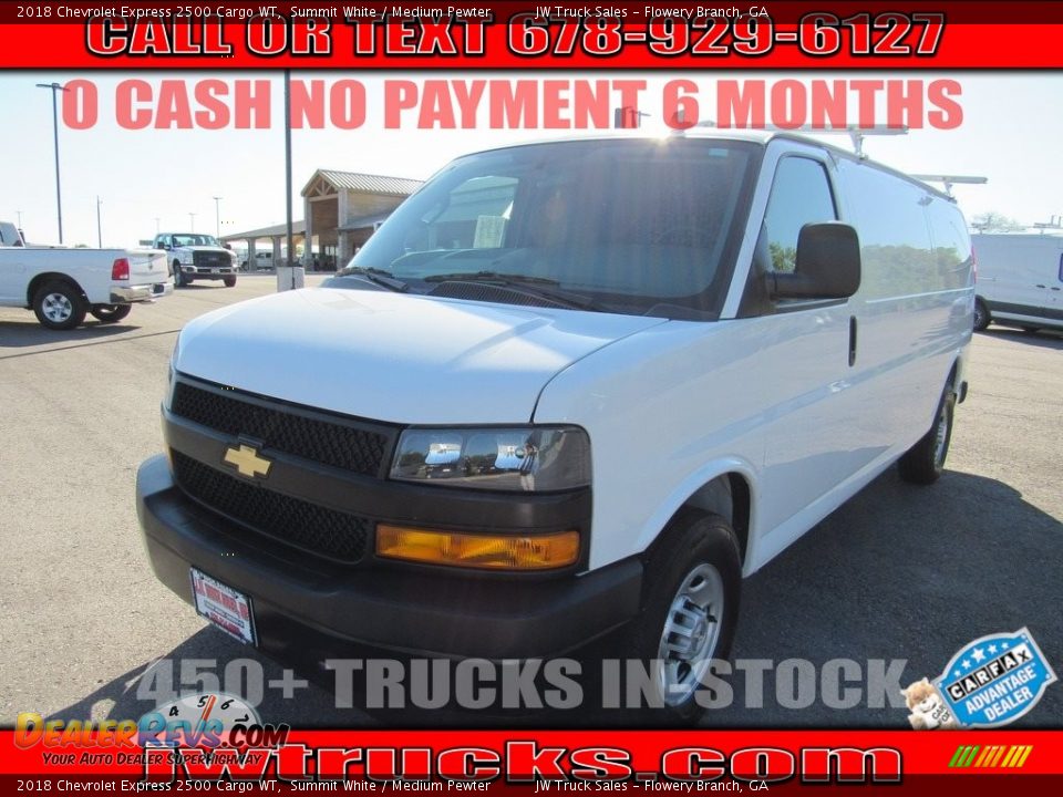 2018 Chevrolet Express 2500 Cargo WT Summit White / Medium Pewter Photo #1