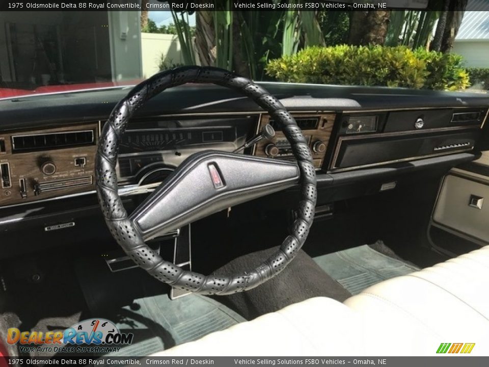 Dashboard of 1975 Oldsmobile Delta 88 Royal Convertible Photo #5