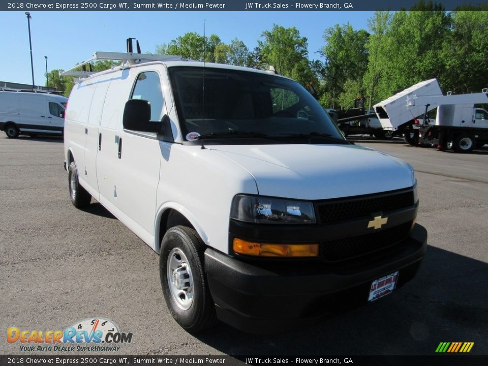 2018 Chevrolet Express 2500 Cargo WT Summit White / Medium Pewter Photo #7