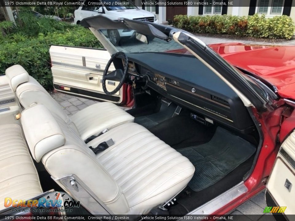 Doeskin Interior - 1975 Oldsmobile Delta 88 Royal Convertible Photo #13