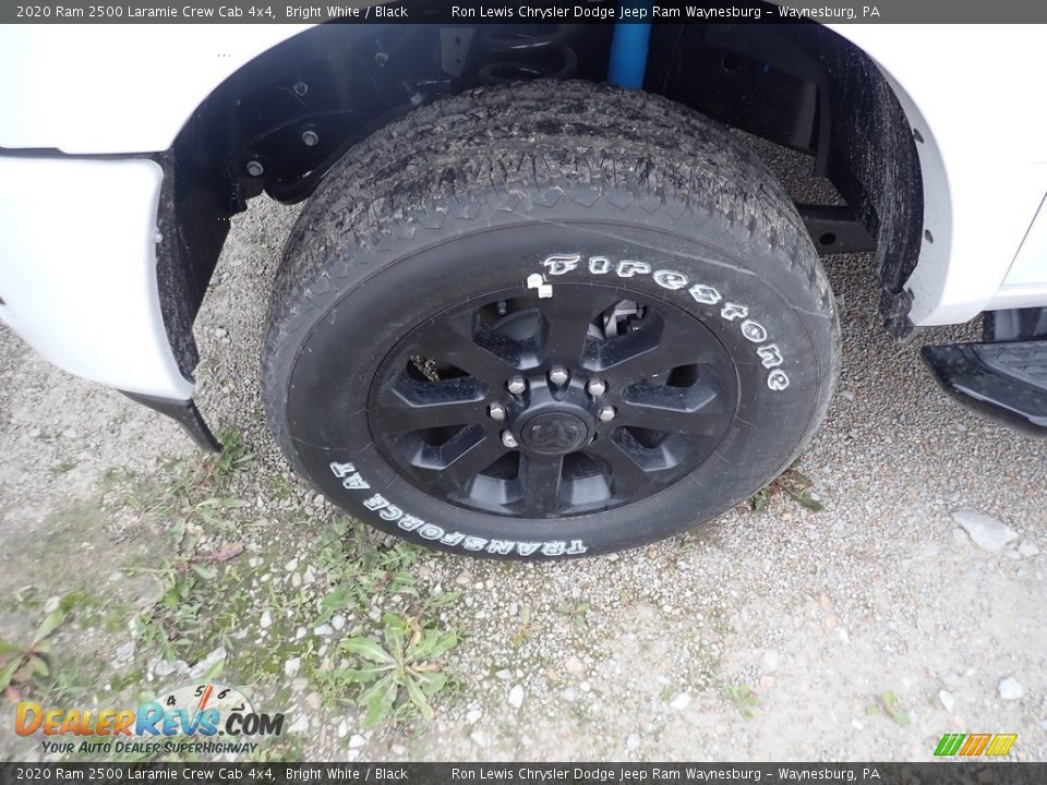 2020 Ram 2500 Laramie Crew Cab 4x4 Bright White / Black Photo #2