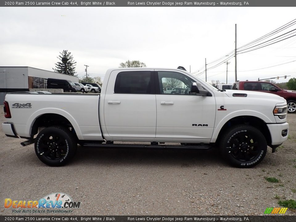 Bright White 2020 Ram 2500 Laramie Crew Cab 4x4 Photo #7