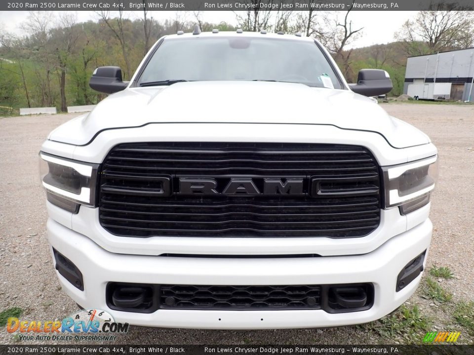 2020 Ram 2500 Laramie Crew Cab 4x4 Bright White / Black Photo #9