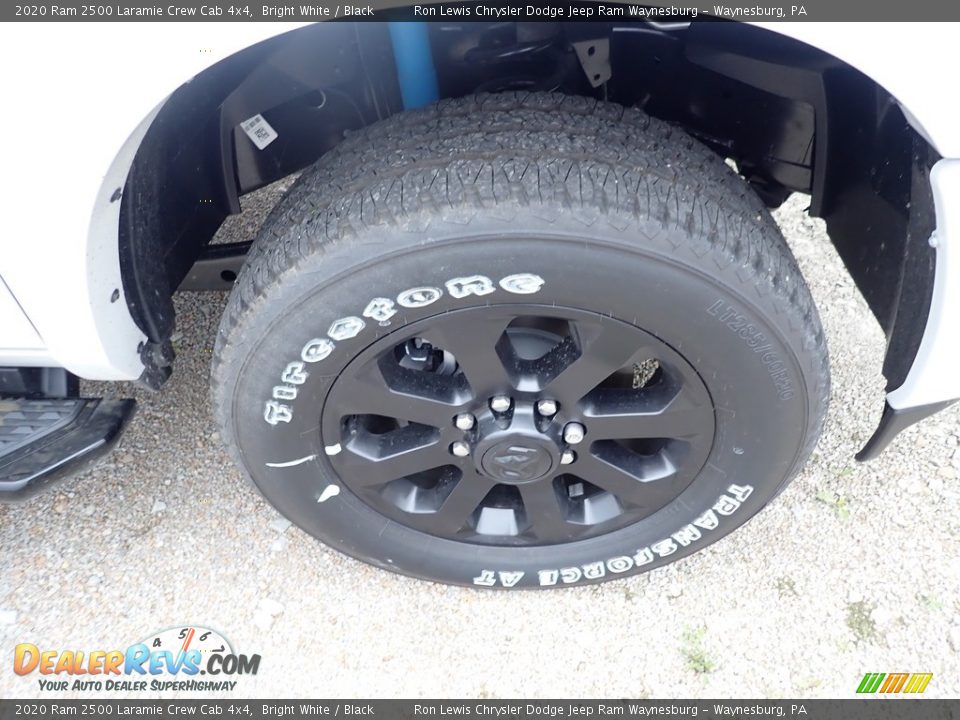 2020 Ram 2500 Laramie Crew Cab 4x4 Bright White / Black Photo #10