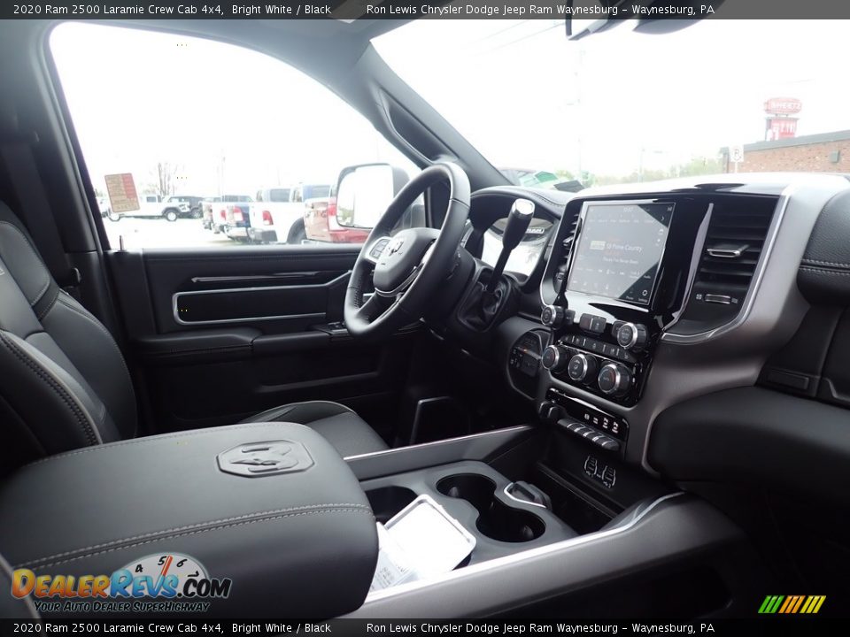 2020 Ram 2500 Laramie Crew Cab 4x4 Bright White / Black Photo #12