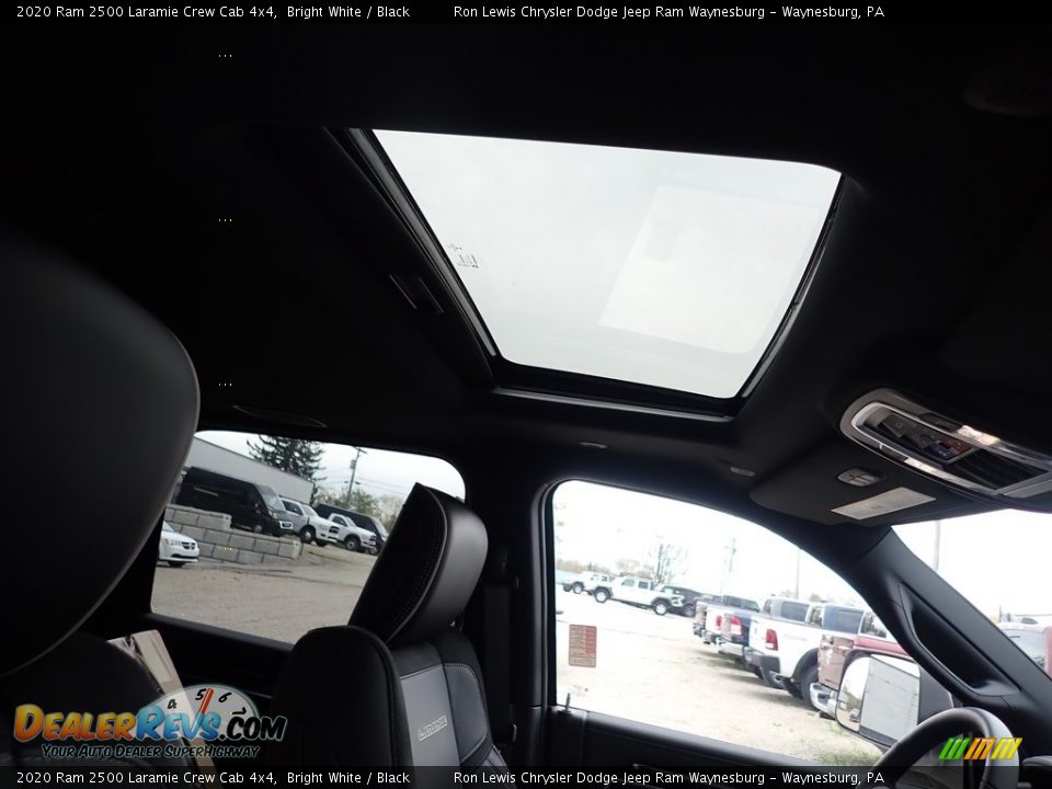 2020 Ram 2500 Laramie Crew Cab 4x4 Bright White / Black Photo #13