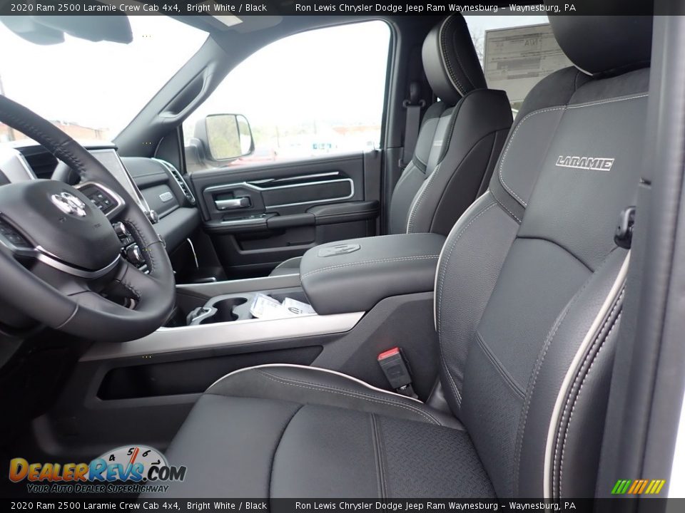 2020 Ram 2500 Laramie Crew Cab 4x4 Bright White / Black Photo #15
