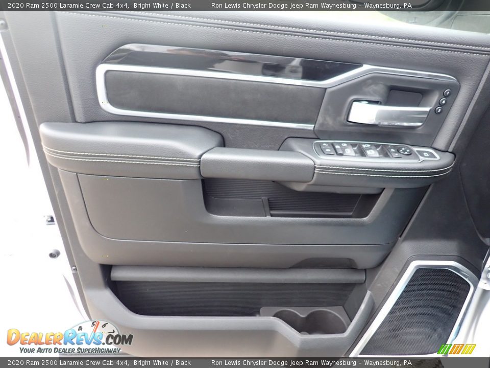 2020 Ram 2500 Laramie Crew Cab 4x4 Bright White / Black Photo #16