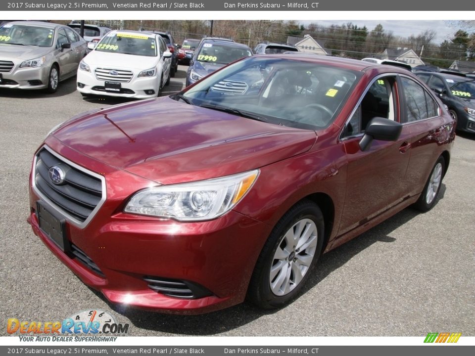 2017 Subaru Legacy 2.5i Premium Venetian Red Pearl / Slate Black Photo #1