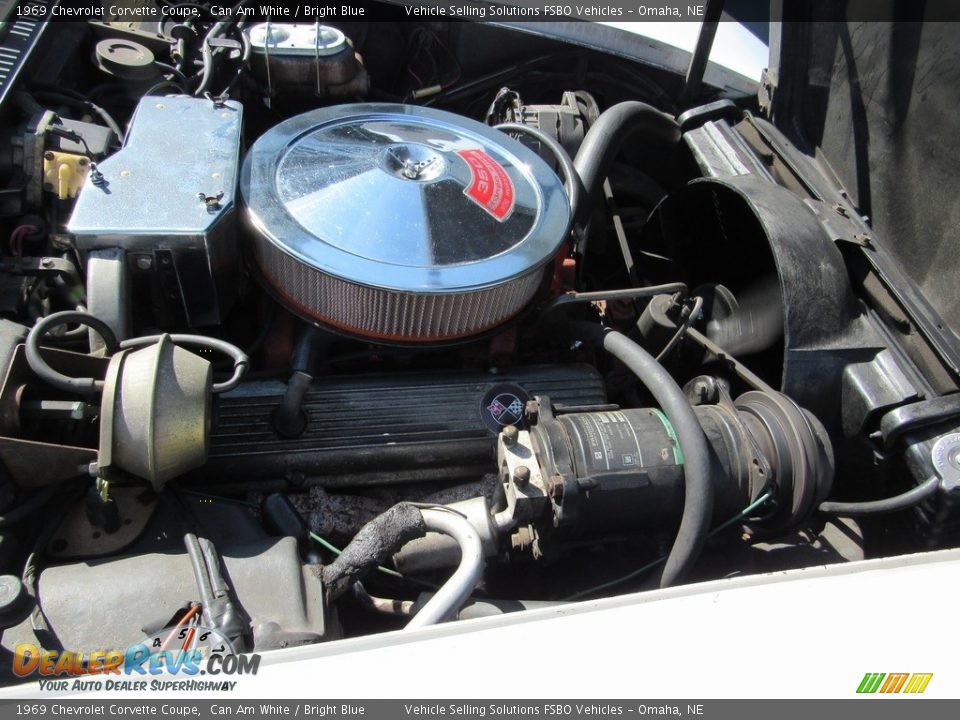 1969 Chevrolet Corvette Coupe 350 cid 350 HP OHV 16-Valve L46 V8 Engine Photo #23
