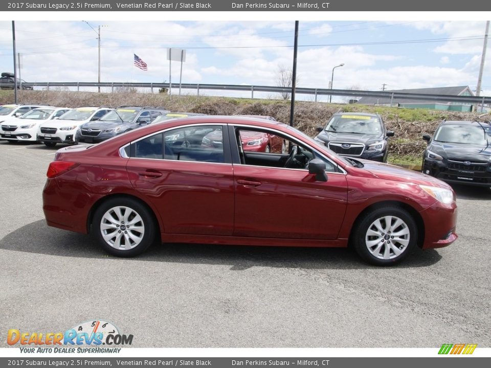 2017 Subaru Legacy 2.5i Premium Venetian Red Pearl / Slate Black Photo #4