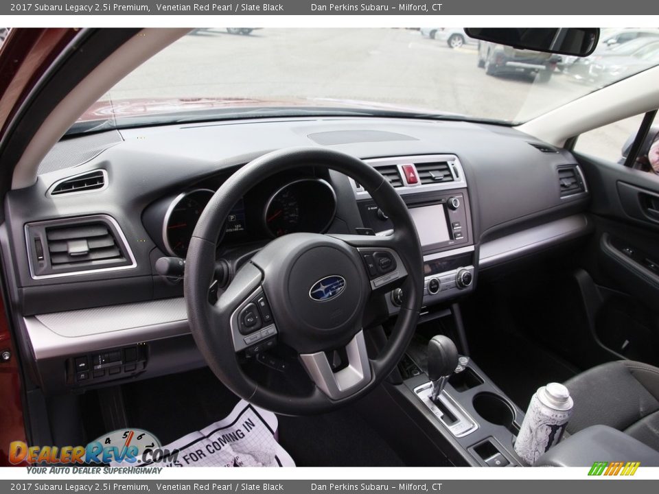 2017 Subaru Legacy 2.5i Premium Venetian Red Pearl / Slate Black Photo #10
