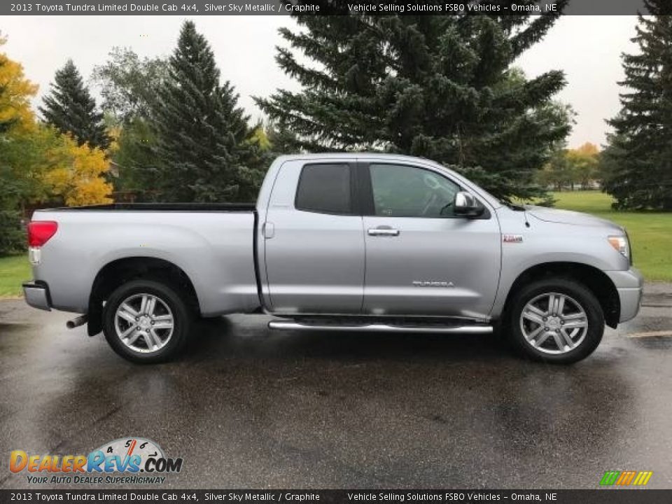 Silver Sky Metallic 2013 Toyota Tundra Limited Double Cab 4x4 Photo #9