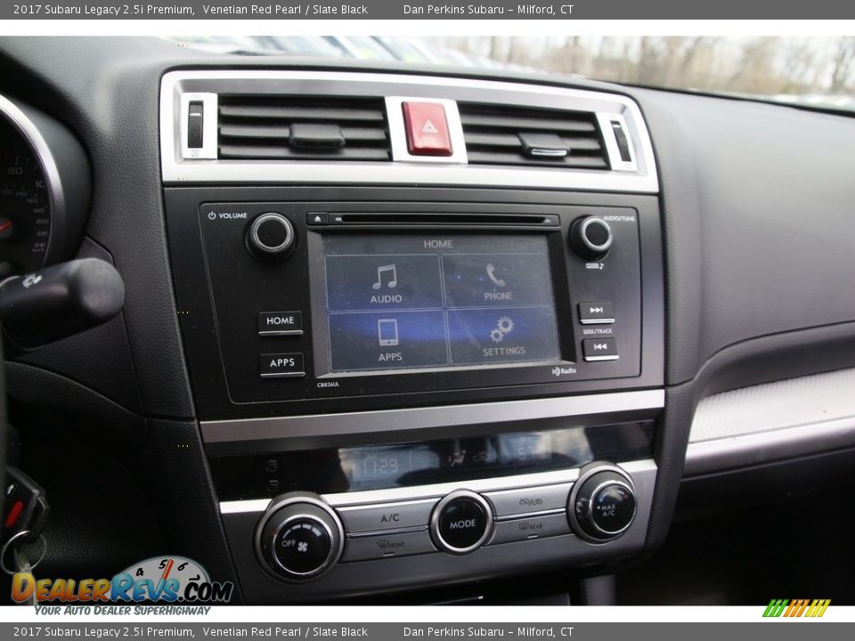 2017 Subaru Legacy 2.5i Premium Venetian Red Pearl / Slate Black Photo #18