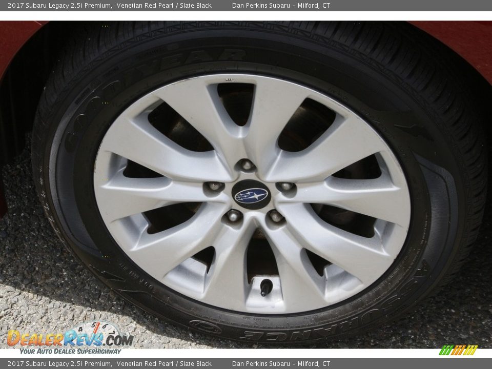 2017 Subaru Legacy 2.5i Premium Venetian Red Pearl / Slate Black Photo #22