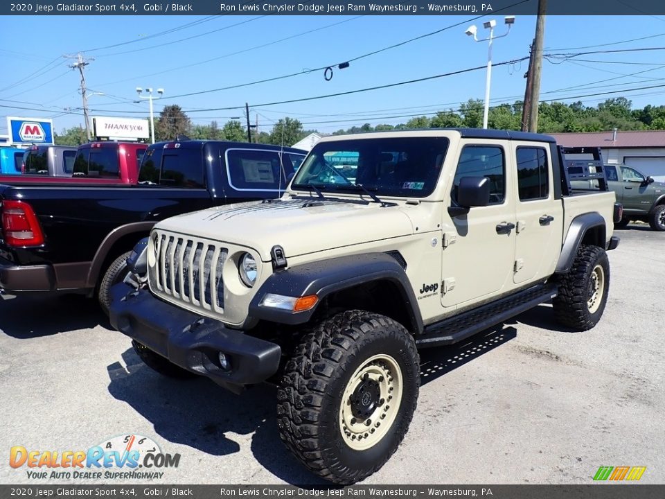 2020 Jeep Gladiator Sport 4x4 Gobi / Black Photo #1