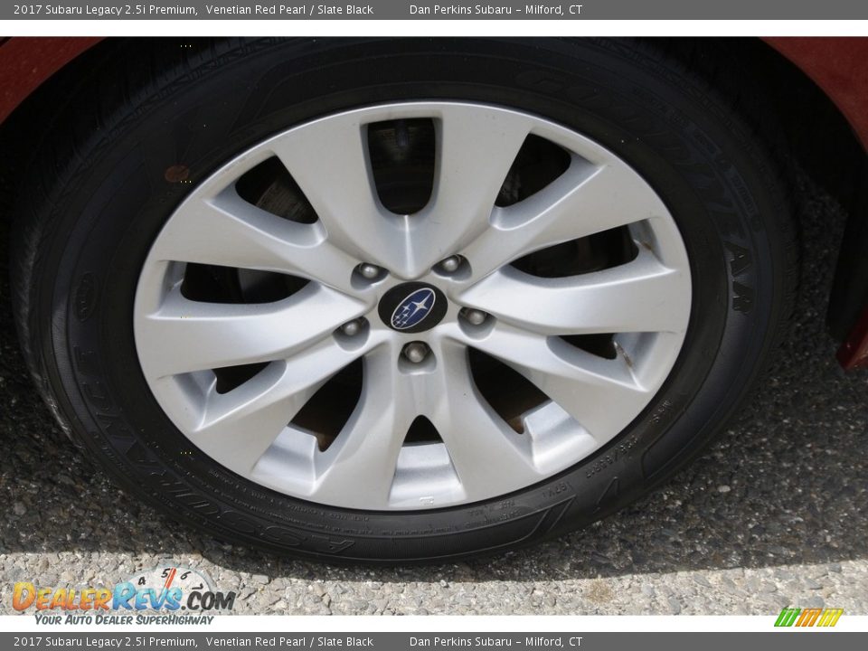 2017 Subaru Legacy 2.5i Premium Venetian Red Pearl / Slate Black Photo #23