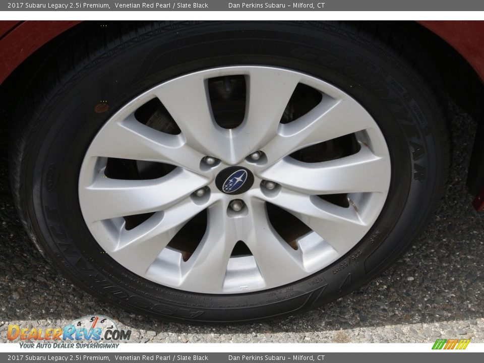 2017 Subaru Legacy 2.5i Premium Venetian Red Pearl / Slate Black Photo #24