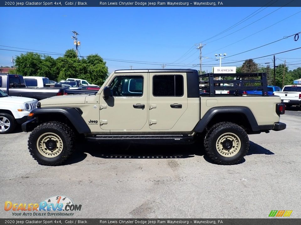 2020 Jeep Gladiator Sport 4x4 Gobi / Black Photo #3