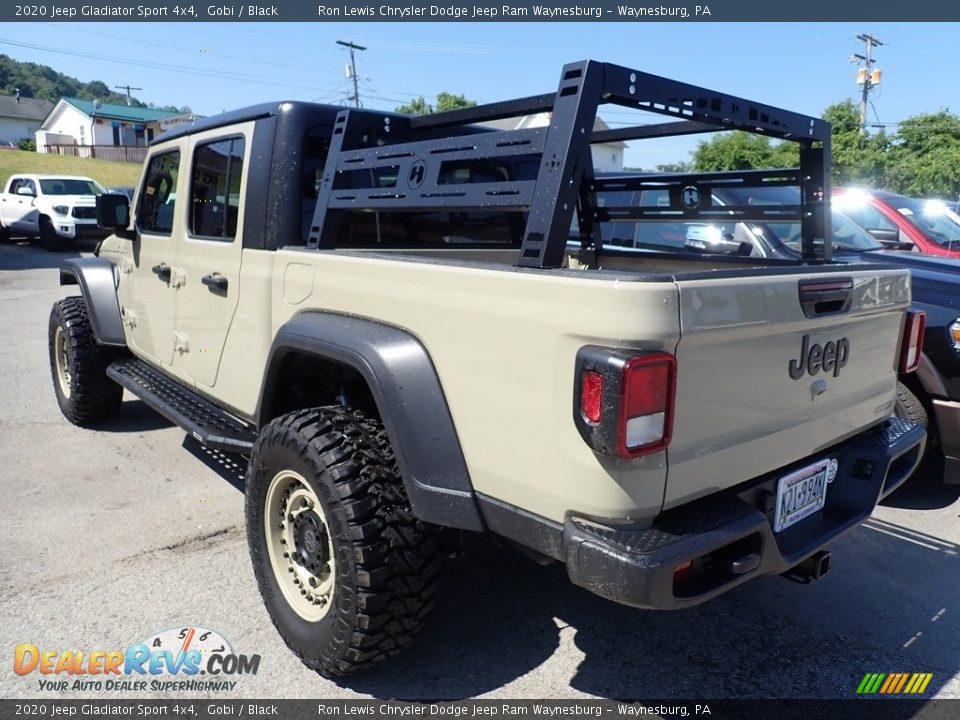 2020 Jeep Gladiator Sport 4x4 Gobi / Black Photo #4