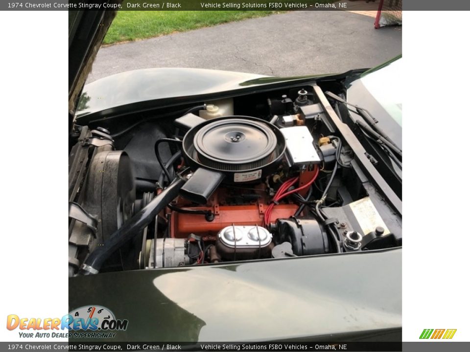 1974 Chevrolet Corvette Stingray Coupe 350 ci. V8 Engine Photo #30