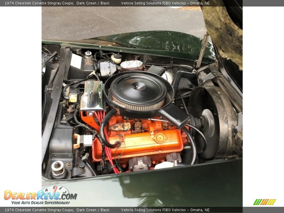 1974 Chevrolet Corvette Stingray Coupe 350 ci. V8 Engine Photo #32