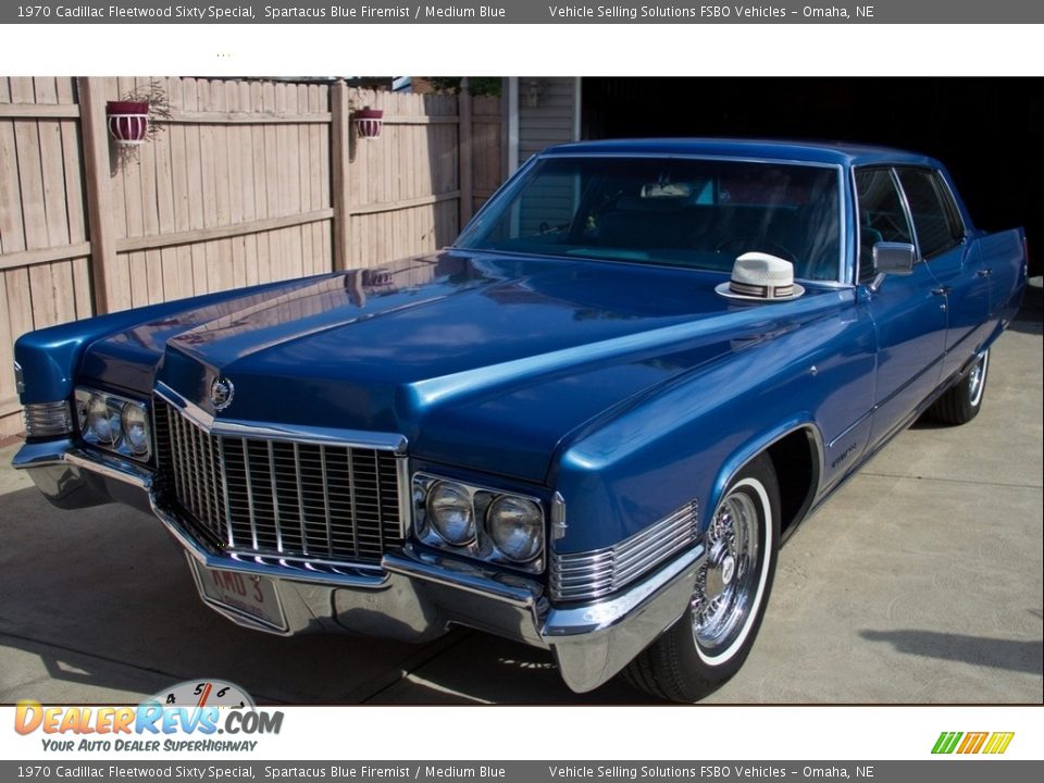 Spartacus Blue Firemist 1970 Cadillac Fleetwood Sixty Special Photo #16