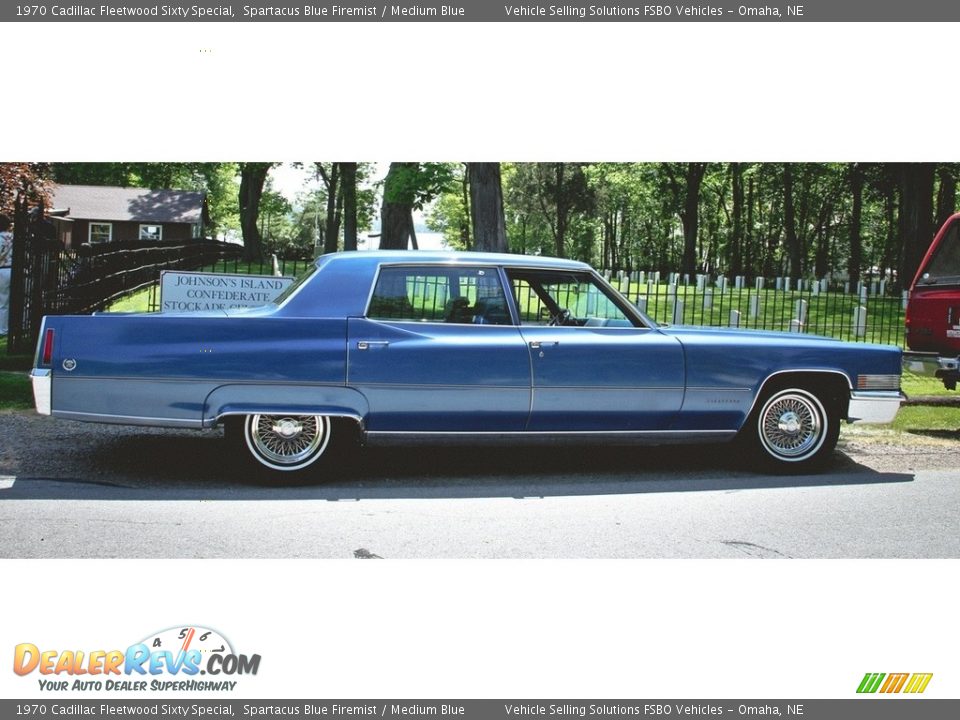 Spartacus Blue Firemist 1970 Cadillac Fleetwood Sixty Special Photo #20