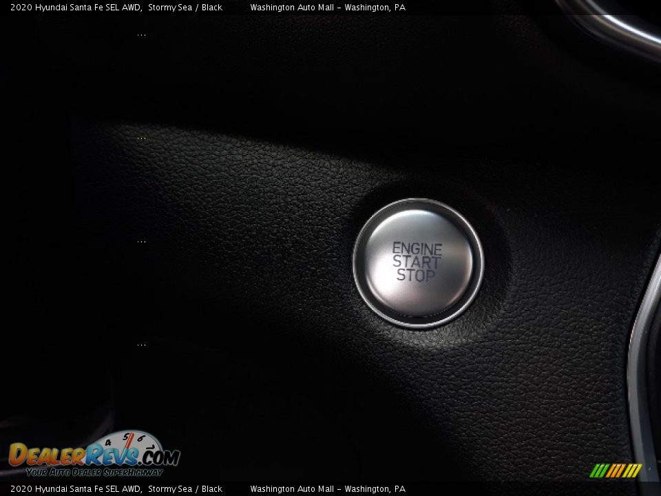 2020 Hyundai Santa Fe SEL AWD Stormy Sea / Black Photo #11