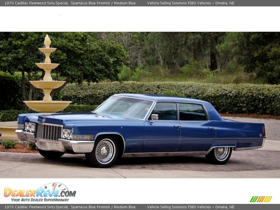 Spartacus Blue Firemist 1970 Cadillac Fleetwood Sixty Special Photo #24