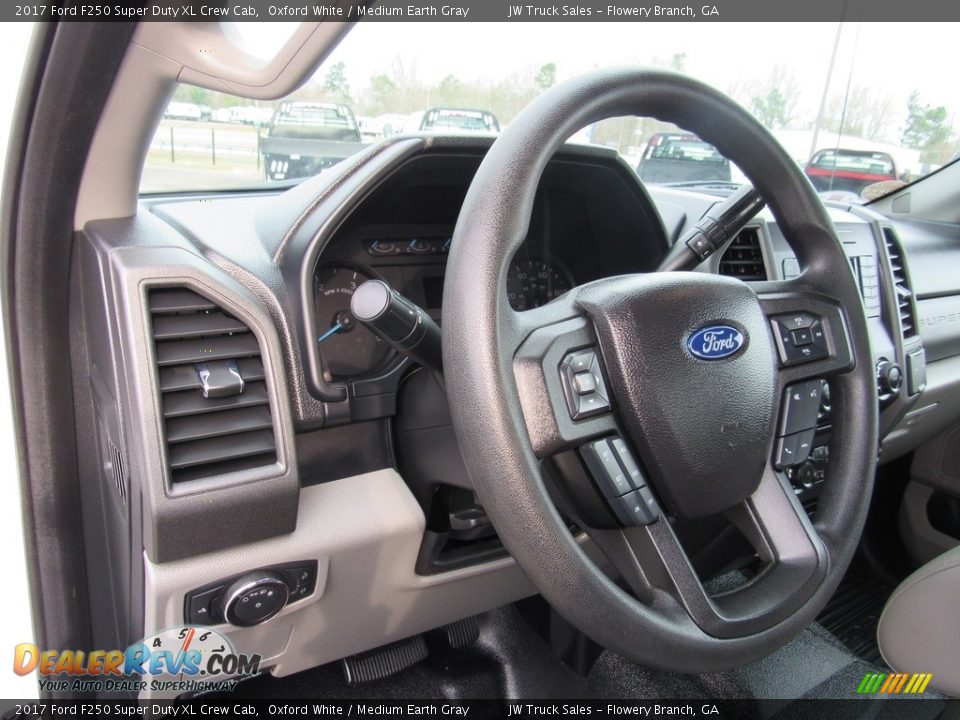 2017 Ford F250 Super Duty XL Crew Cab Steering Wheel Photo #27