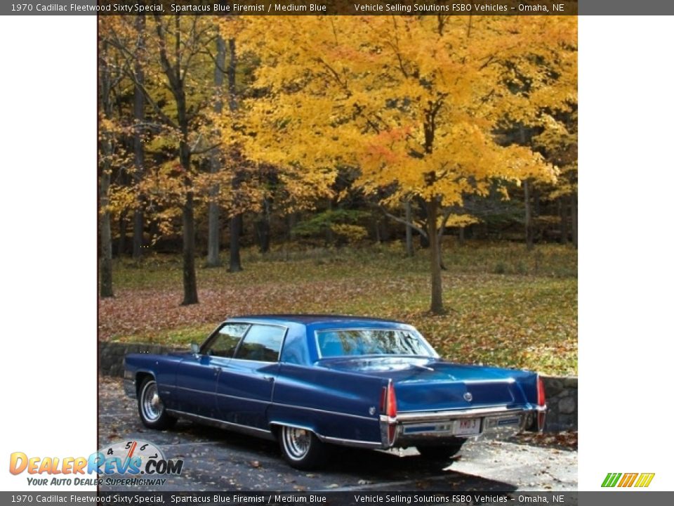 Spartacus Blue Firemist 1970 Cadillac Fleetwood Sixty Special Photo #26