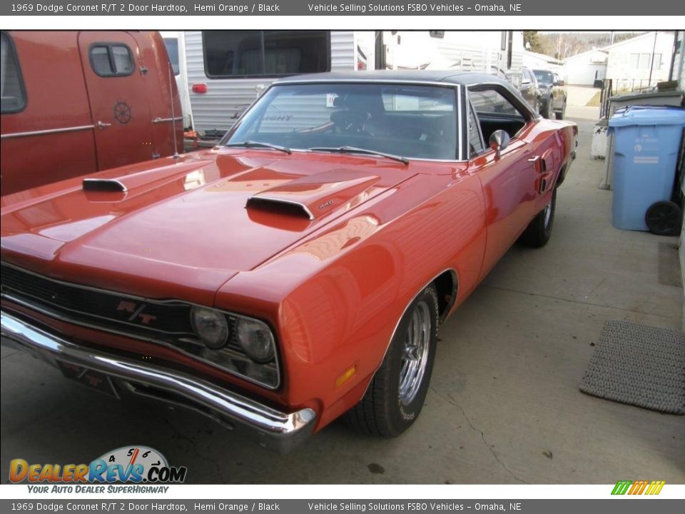 1969 Dodge Coronet R/T 2 Door Hardtop Hemi Orange / Black Photo #1