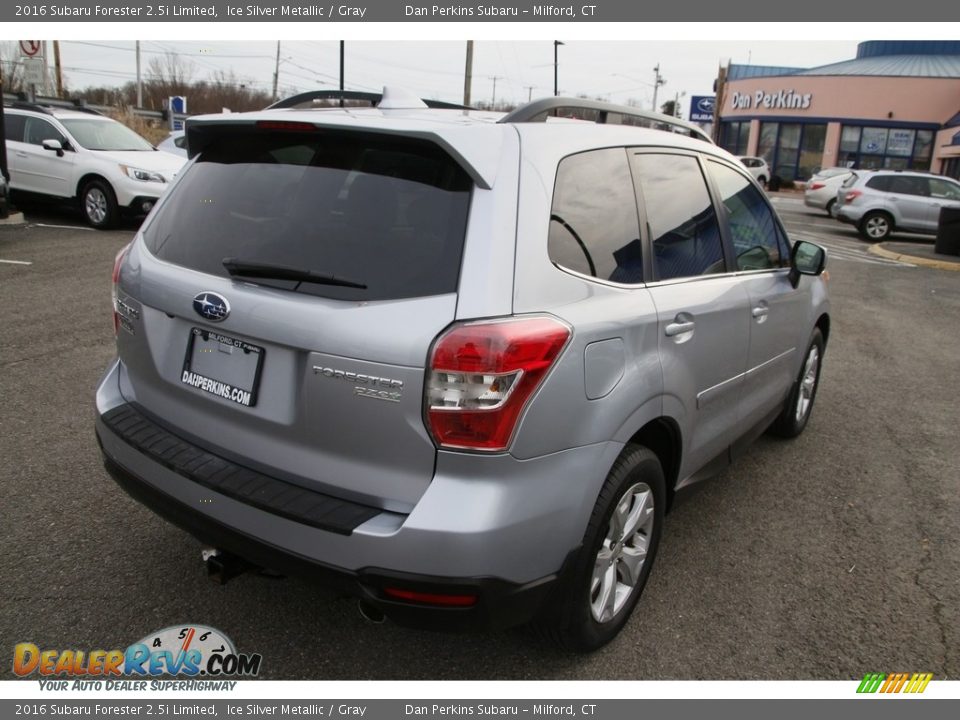 2016 Subaru Forester 2.5i Limited Ice Silver Metallic / Gray Photo #5